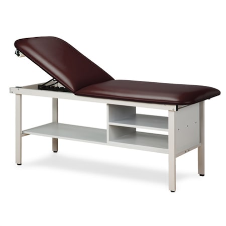 Alpha Series Treatment Table W/ Shelving, Country Mist